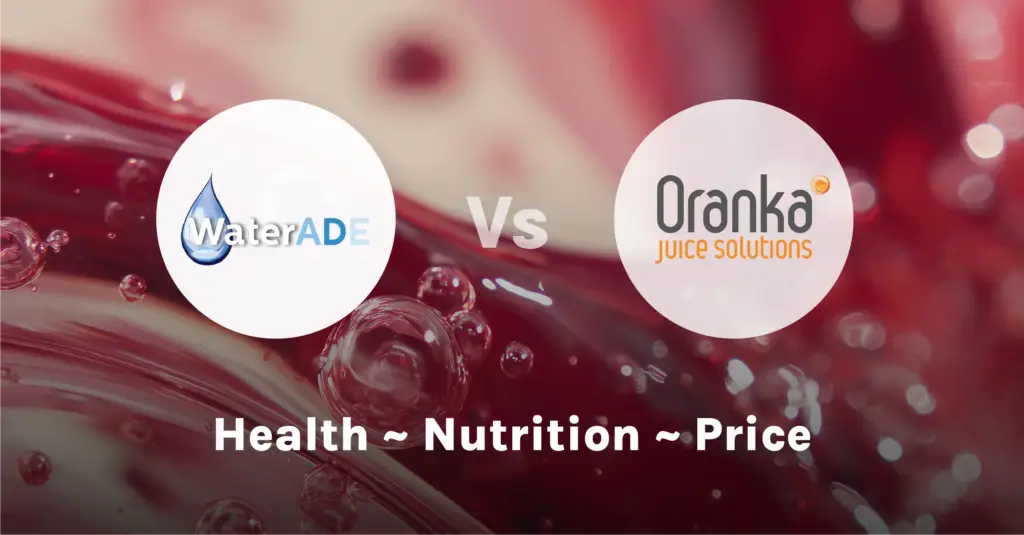 Waterade Vs. Oranka